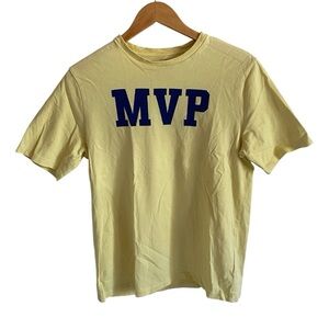 Vineyard Vines Boys Yellow Short Sleeve “MVP” T-shirt in XL